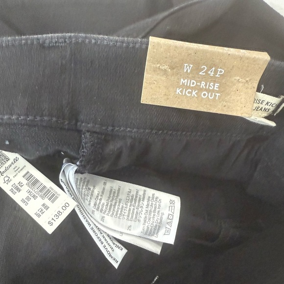 Madewell Black Wide Leg Jeans - Picture 8 of 9